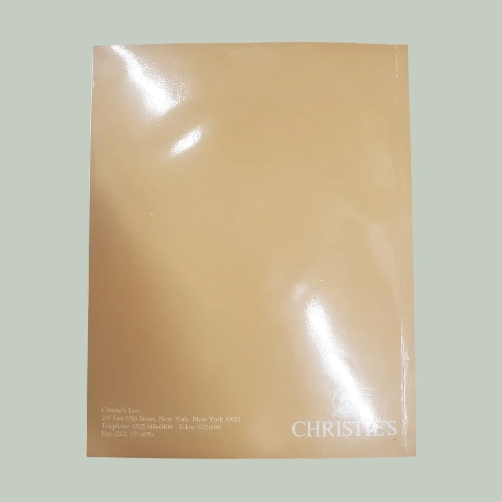 Christie's East 1991 Nineteenth Century Furniture Sculpture Porcelain Catalog
